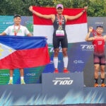 Atlet Triathlon Indonesia Raih 2 Emas T100 World Triathlon Tour Singapore 2024
