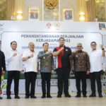 Kemenpora RI Tandatangani Kerja Sama dengan KONI Pusat, PB.PON XXI wilayah Aceh dan Sumut Tahun 2024