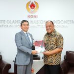 Ketum KONI Pusat Terima Kunjungan Prof.Dr.Yuddy Chrisnandi